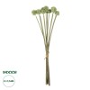GloboStar® Artificial Garden PALE GREEN DANDELION BOUQET 21362 Τεχνητό Διακοσμητικό Ταραξάκο Μπουκέτο Y54cm