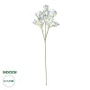 GloboStar® Artificial Garden BLUE BRANCH BABY BREATH 21296 Τεχνητό Διακοσμητικό Κλαδί Μπλέ Γυψοφίλης Y53cm