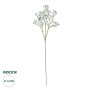 GloboStar® Artificial Garden BLUE BRANCH BABY BREATH 21296 Τεχνητό Διακοσμητικό Κλαδί Μπλέ Γυψοφίλης Y53cm