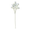 GloboStar® Artificial Garden BLUE BRANCH BABY BREATH 21296 Τεχνητό Διακοσμητικό Κλαδί Μπλέ Γυψοφίλης Y53cm
