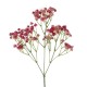 GloboStar® Artificial Garden PALE PINK BRANCH BABY BREATH 21369 Τεχνητό Διακοσμητικό Κλαδί Ροζ Γυψοφίλης Y61cm