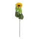 GloboStar® Artificial Garden YELLOW SUNFLOWER BRANCH 21381 Τεχνητό Διακοσμητικό Κλαδί Ηλιοτρόπιο Κίτρινο Y62cm GloboStar® Artificial Garden YELLOW SUNFLOWER BRANCH 21381 Τεχνητό Διακοσμητικό Κλαδί Ηλιοτρόπιο Κίτρινο Y62cm