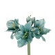 GloboStar® Artificial Garden SKY BLUE KAFFIR LILY BRANCH 21389 Τεχνητό Διακοσμητικό Κλαδί Μπλέ Κρίνο Y72cm GloboStar® Artificial Garden SKY BLUE KAFFIR LILY BRANCH 21389 Τεχνητό Διακοσμητικό Κλαδί Μπλέ Κρίνο Y72cm