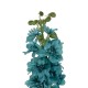 GloboStar® Artificial Garden BLUE DELPHINIUM FLOWER BRANCH 21394 Τεχνητό Διακοσμητικό Κλαδί Δελφίνιο Y48cm