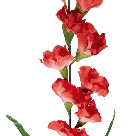 GloboStar® Artificial Garden RED GLADIOLUS FLOWER BRANCH 21396 Τεχνητό Διακοσμητικό Κλαδί Γλαδιόλα Y116cm GloboStar® Artificial Garden RED GLADIOLUS FLOWER BRANCH 21396 Τεχνητό Διακοσμητικό Κλαδί Γλαδιόλα Y116cm