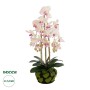 GloboStar® Artificial Garden BUTTERFLY ORCHID BONSAI 21400 Τεχνητό Διακοσμητικό Φυτό Ορχιδέα Μ34 x Π27 x Υ65cm