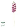 GloboStar® Artificial Garden PINK ORCHID BRANCH 21407 Τεχνητό Διακοσμητικό Κλαδί Ροζ Ορχιδέα Y95cm