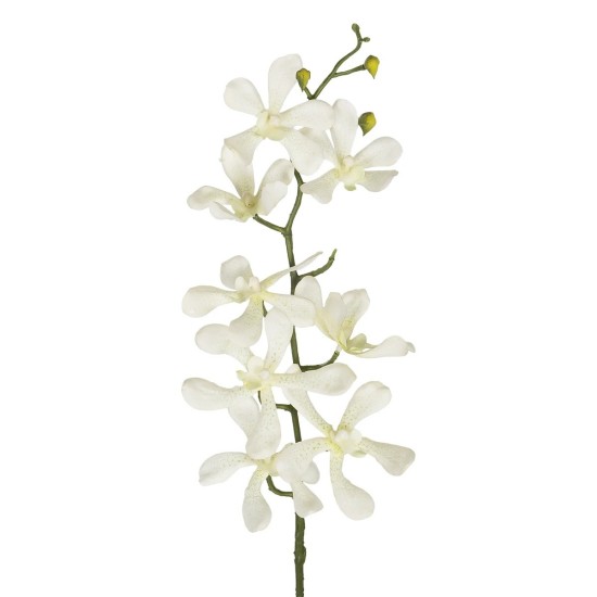 GloboStar® Artificial Garden WHITE VANDA ORCHID BRANCH 21409 Τεχνητό Διακοσμητικό Κλαδί Λευκή Ορχιδέα Y82cm GloboStar® Artificial Garden WHITE VANDA ORCHID BRANCH 21409 Τεχνητό Διακοσμητικό Κλαδί Λευκή Ορχιδέα Y82cm