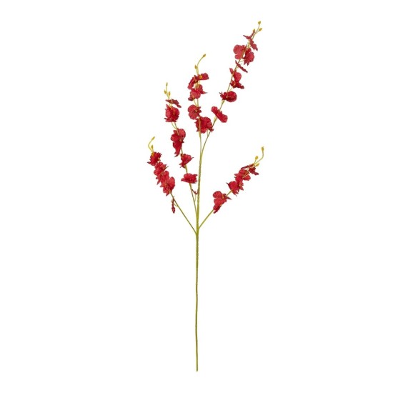 GloboStar® Artificial Garden RED DANCE ORCHID BRANCH 21413 Τεχνητό Διακοσμητικό Κλαδί Κόκκινη Ορχιδέα Y90cm GloboStar® Artificial Garden RED DANCE ORCHID BRANCH 21413 Τεχνητό Διακοσμητικό Κλαδί Κόκκινη Ορχιδέα Y90cm