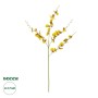 GloboStar® Artificial Garden YELLOW SPRING ORCHIDIUM BRANCH 21415 Τεχνητό Διακοσμητικό Κλαδί Κίτρινη Ορχιδέα Y76cm