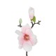 GloboStar® Artificial Garden WHITE PINK MAGNOLIA BRANCH 21417 Τεχνητό Διακοσμητικό Κλαδί Λευκή Ροζ Μαγνόλια Y36cm GloboStar® Artificial Garden WHITE PINK MAGNOLIA BRANCH 21417 Τεχνητό Διακοσμητικό Κλαδί Λευκή Ροζ Μαγνόλια Y36cm