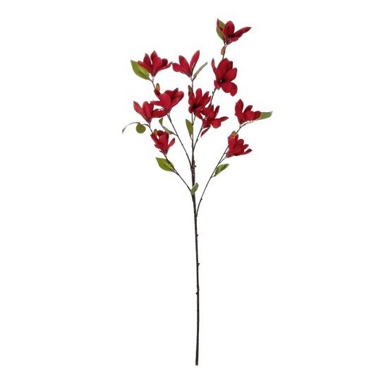 GloboStar® Artificial Garden RED MAGNOLIA BRANCH 21422 Τεχνητό Διακοσμητικό Κλαδί Κόκκινη Μαγνόλια Y86cm GloboStar® Artificial Garden RED MAGNOLIA BRANCH 21422 Τεχνητό Διακοσμητικό Κλαδί Κόκκινη Μαγνόλια Y86cm