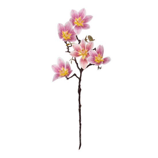GloboStar® Artificial Garden PING MAGNOLIA BRANCH 21424 Τεχνητό Διακοσμητικό Κλαδί Ροζ Μαγνόλια Y57cm GloboStar® Artificial Garden PING MAGNOLIA BRANCH 21424 Τεχνητό Διακοσμητικό Κλαδί Ροζ Μαγνόλια Y57cm
