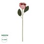 GloboStar® Artificial Garden PINK MAGNOLIA 21426 Τεχνητό Διακοσμητικό Κλαδί Ροζ Μανόλια Μ16 x Π10 x Υ82cm