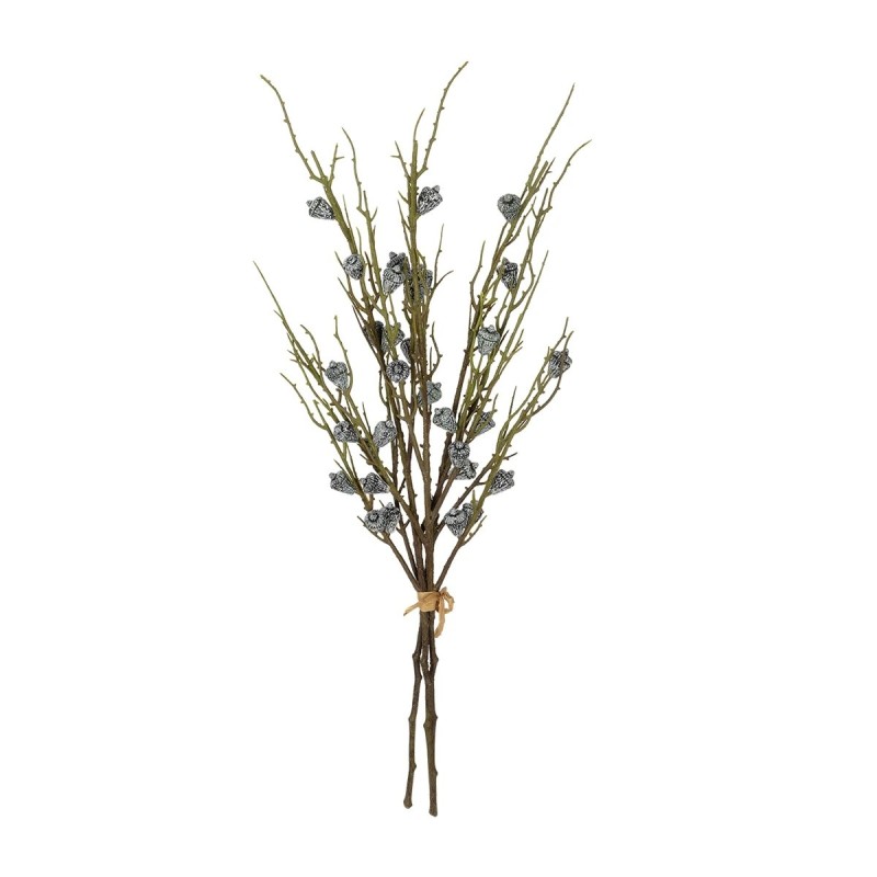 GloboStar® Artificial Garden GREEN EUCALYPTUS FRUIT BOUQET 21431 Tεχνητό Διακοσμητικό Μπουκέτο Ευκάληπτος Πράσινο Y62cm