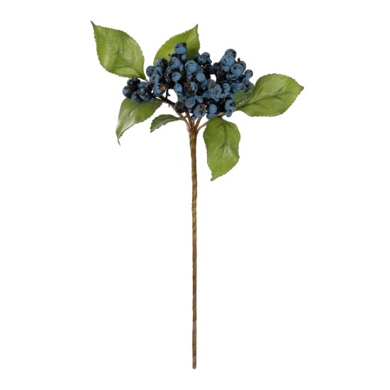 GloboStar® Artificial Garden BLUBERRIES FRUIT BRANCH 21434 Τεχνητό Διακοσμητικό Κλαδί Μπλε Μύρτιλο Y30cm GloboStar® Artificial Garden BLUBERRIES FRUIT BRANCH 21434 Τεχνητό Διακοσμητικό Κλαδί Μπλε Μύρτιλο Y30cm