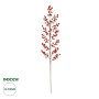 GloboStar® Artificial Garden RED BERRIES FRUIT BRANCH 21440 Τεχνητό Διακοσμητικό Κλαδί Κόκκινο Γκί Y96cm