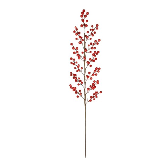 GloboStar® Artificial Garden RED BERRIES FRUIT BRANCH 21440 Τεχνητό Διακοσμητικό Κλαδί Κόκκινο Γκί Y96cm GloboStar® Artificial Garden RED BERRIES FRUIT BRANCH 21440 Τεχνητό Διακοσμητικό Κλαδί Κόκκινο Γκί Y96cm
