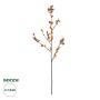 GloboStar® Artificial Garden ORANGE BERRIES FRUIT BRANCH 21444 Τεχνητό Διακοσμητικό Κλαδί Πορτοκαλί Γκί Y94cm