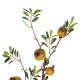 GloboStar® Artificial Garden YELLOW POMEGRANATE FRUIT BRANCH 21445 Τεχνητό Διακοσμητικό Κίτρινη Κλαδί Ροδιά Y85cm GloboStar® Artificial Garden YELLOW POMEGRANATE FRUIT BRANCH 21445 Τεχνητό Διακοσμητικό Κίτρινη Κλαδί Ροδιά Y85cm