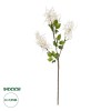 GloboStar® Artificial Garden WHITE AMARANTHUS FRUIT BRANCH 21447 Τεχνητό Διακοσμητικό Κλαδί Λευκός Αμάρανθος Y95cm
