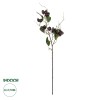 GloboStar® Artificial Garden OLIVE FRUIT BRANCH 21447 Τεχνητό Διακοσμητικό Κλαδί Ελίας Y70cm