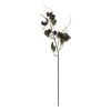 GloboStar® Artificial Garden OLIVE FRUIT BRANCH 21447 Τεχνητό Διακοσμητικό Κλαδί Ελίας Y70cm