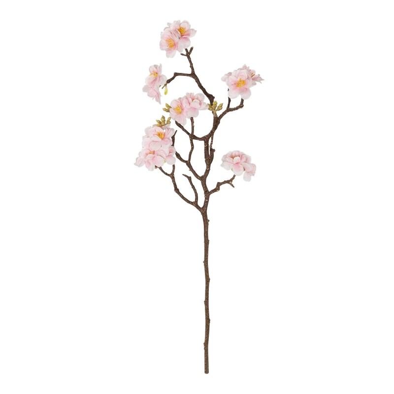 GloboStar® Artificial Garden PINK CHERRY BLOSSOM BRANCH 21454 Τεχνητό Διακοσμητικό Κλαδί Ροζ Κερασίας Y67cm