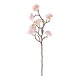 GloboStar® Artificial Garden PINK CHERRY BLOSSOM BRANCH 21454 Τεχνητό Διακοσμητικό Κλαδί Ροζ Κερασίας Y67cm