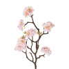 GloboStar® Artificial Garden PINK CHERRY BLOSSOM BRANCH 21454 Τεχνητό Διακοσμητικό Κλαδί Ροζ Κερασίας Y67cm
