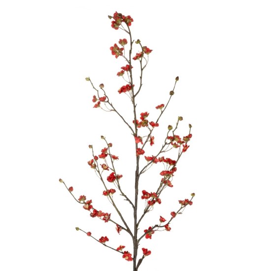 GloboStar® Artificial Garden RED CHERRY BLOSSOM BRANCH 21455 Τεχνητό Διακοσμητικό Κλαδί Κόκκινης Κερασίας Y110cm GloboStar® Artificial Garden RED CHERRY BLOSSOM BRANCH 21455 Τεχνητό Διακοσμητικό Κλαδί Κόκκινης Κερασίας Y110cm