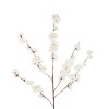 GloboStar® Artificial Garden WHITE GUAXIA FLOWER BRANCH 21456 Τεχνητό Διακοσμητικό Κλαδί Λευκή Γκουάβα Y100cm