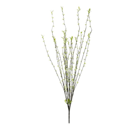 GloboStar® Artificial Garden GREEN WILLOW FLOWER BRANCH 21458 Τεχνητό Διακοσμητικό Κλαδί Λευκή Ιτιά Y86cm GloboStar® Artificial Garden GREEN WILLOW FLOWER BRANCH 21458 Τεχνητό Διακοσμητικό Κλαδί Λευκή Ιτιά Y86cm