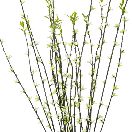 GloboStar® Artificial Garden GREEN WILLOW FLOWER BRANCH 21458 Τεχνητό Διακοσμητικό Κλαδί Λευκή Ιτιά Y86cm GloboStar® Artificial Garden GREEN WILLOW FLOWER BRANCH 21458 Τεχνητό Διακοσμητικό Κλαδί Λευκή Ιτιά Y86cm