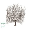 GloboStar® Artificial Garden BROWN CORAL BRANCH 21467 Τεχνητό Διακοσμητικό Κλαδί Καφέ Koράλι Y49cm