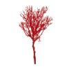 GloboStar® Artificial Garden RED CORAL BRANCH 21468 Τεχνητό Διακοσμητικό Κλαδί Κόκκινο Koράλι Y35cm