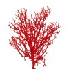 GloboStar® Artificial Garden RED CORAL BRANCH 21468 Τεχνητό Διακοσμητικό Κλαδί Κόκκινο Koράλι Y35cm