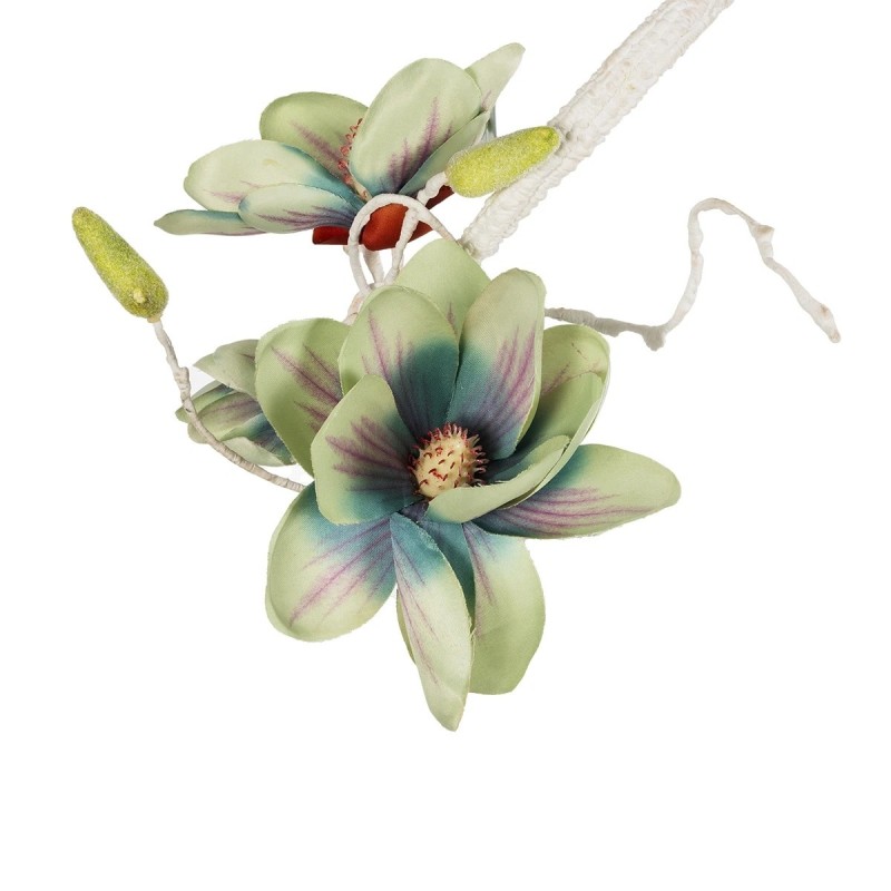 GloboStar® Artificial Garden MANGOLIA FLOWER VINE 21470 Τεχνητό Διακοσμητικό Κλαδί Μανόλιας  Y300cm