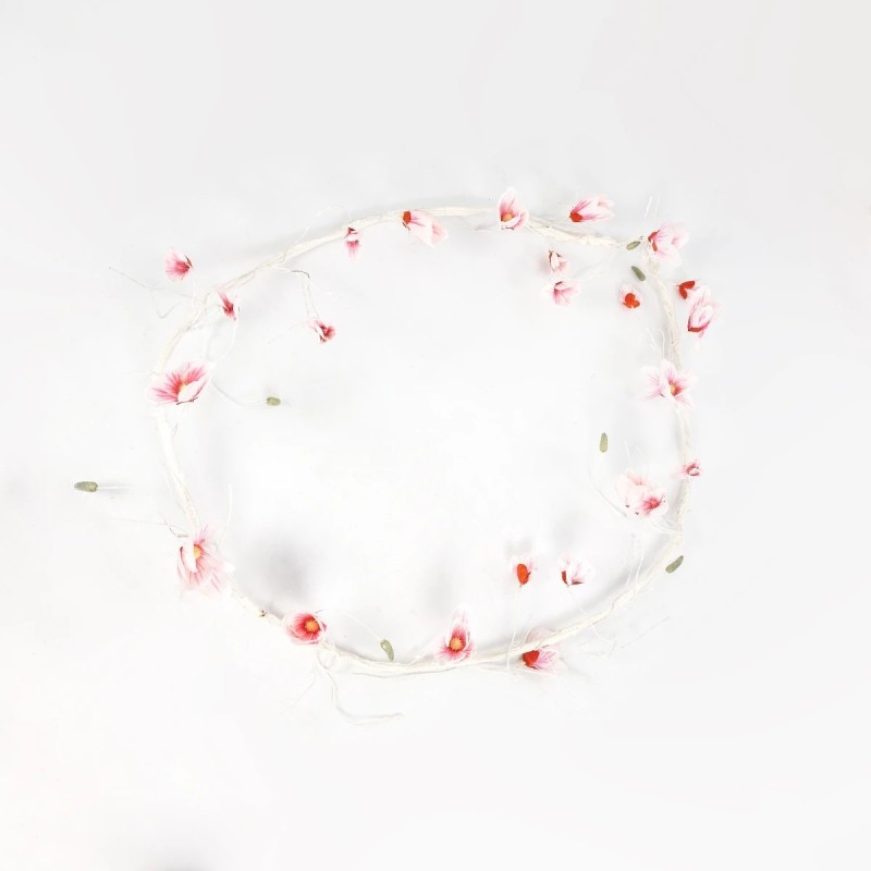 GloboStar® Artificial Garden MANGOLIA FLOWER VINE 21473 Τεχνητό Διακοσμητικό Κλαδί Μανόλιας  Y300cm