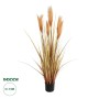 GloboStar® Artificial Garden PAMPAS GRASS 21475 Τεχνητό Διακοσμητικό Φυτό Παμπας Υ120cm