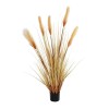 GloboStar® Artificial Garden PAMPAS GRASS 21476 Τεχνητό Διακοσμητικό Φυτό Μπεζ Πάμπας Μ90 x Π40 x Υ150cm