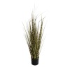 GloboStar® Artificial Garden ZEBRA GRASS 21482 Τεχνητό Διακοσμητικό Φυτό Ζέμπρα  Υ85cm
