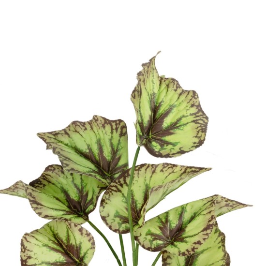 GloboStar® Artificial Garden BEGONIA LEAVES ROOTED 21491 Τεχνητό Διακοσμητικό Φυτό Πολύχρωμη Βιγόνια Μ25 x Π14 x Υ35cm GloboStar® Artificial Garden BEGONIA LEAVES ROOTED 21491 Τεχνητό Διακοσμητικό Φυτό Πολύχρωμη Βιγόνια Μ25 x Π14 x Υ35cm