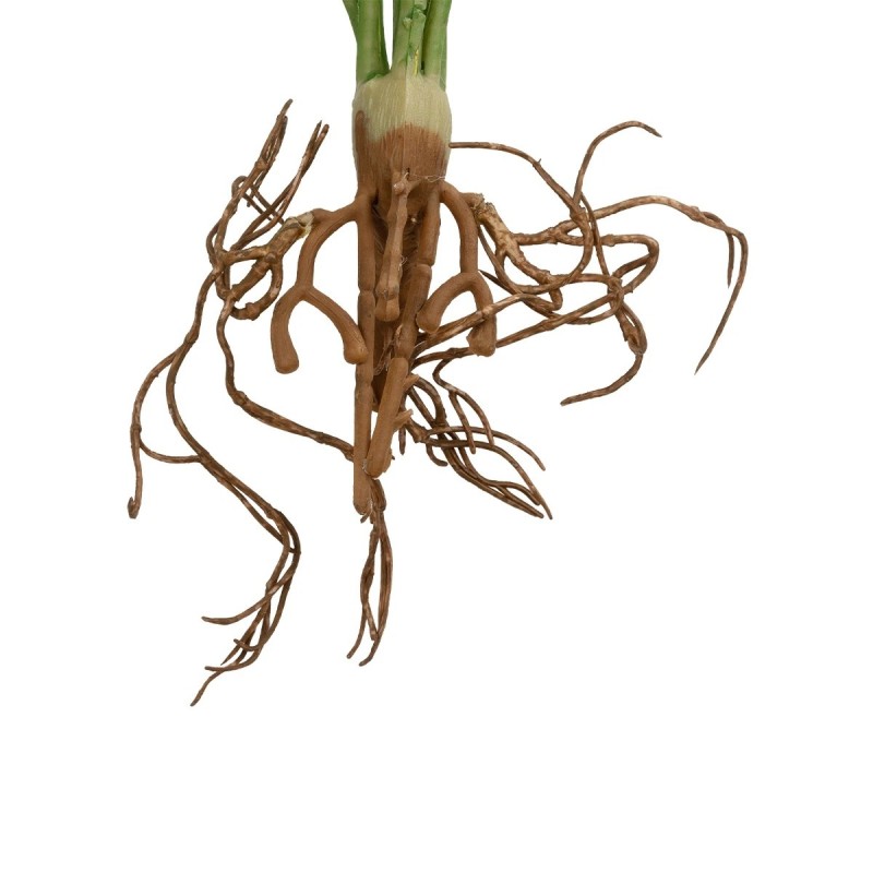 GloboStar® Artificial Garden BEGONIA LEAVES ROOTED 21491 Τεχνητό Διακοσμητικό Φυτό Πολύχρωμη Βιγόνια Μ25 x Π14 x Υ35cm