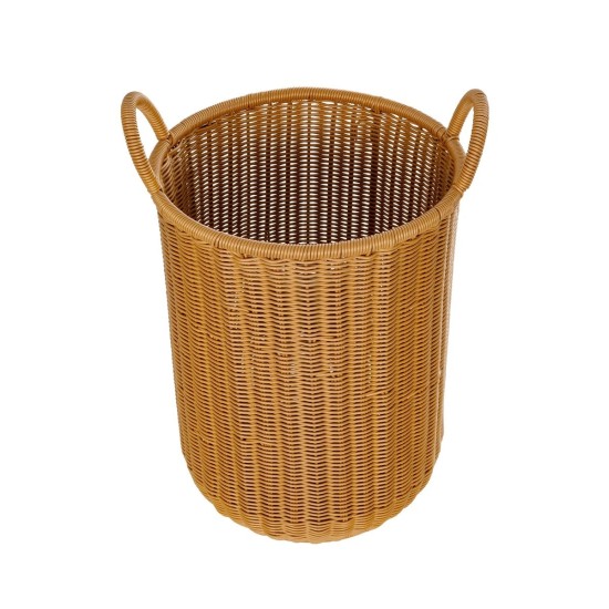 GloboStar® Artificial Garden TORINO 21493 Διακοσμητικό Πλεκτό Καλάθι - Κασπώ Γλάστρα - Flower Pot Μπεζ Φ31cm x Υ47cm GloboStar® Artificial Garden TORINO 21493 Διακοσμητικό Πλεκτό Καλάθι - Κασπώ Γλάστρα - Flower Pot Μπεζ Φ31cm x Υ47cm