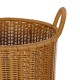 GloboStar® Artificial Garden TORINO 21493 Διακοσμητικό Πλεκτό Καλάθι - Κασπώ Γλάστρα - Flower Pot Μπεζ Φ31cm x Υ47cm GloboStar® Artificial Garden TORINO 21493 Διακοσμητικό Πλεκτό Καλάθι - Κασπώ Γλάστρα - Flower Pot Μπεζ Φ31cm x Υ47cm