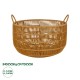 GloboStar® Artificial Garden COCOA 21495 Διακοσμητικό Πλεκτό Καλάθι - Κασπώ Γλάστρα - Flower Pot Μπεζ Φ30cm x Υ40cm GloboStar® Artificial Garden COCOA 21495 Διακοσμητικό Πλεκτό Καλάθι - Κασπώ Γλάστρα - Flower Pot Μπεζ Φ30cm x Υ40cm