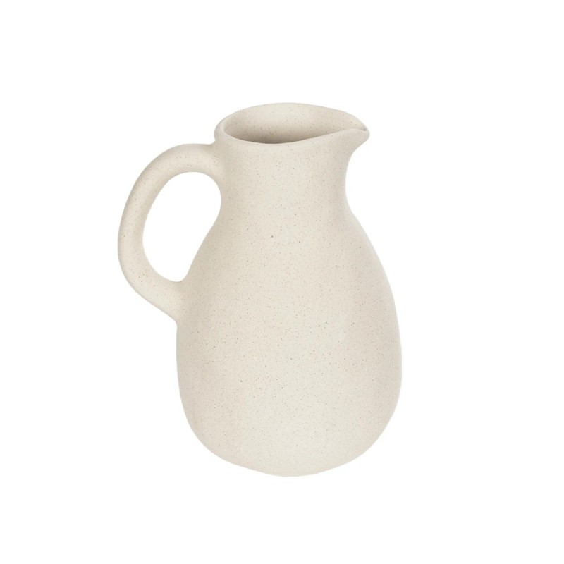 GloboStar® Artificial Garden ARMENOVILLE 215063 Διακοσμητικό Κεραμικό Βάζo Μπέζ Φ18 x Υ33 cm