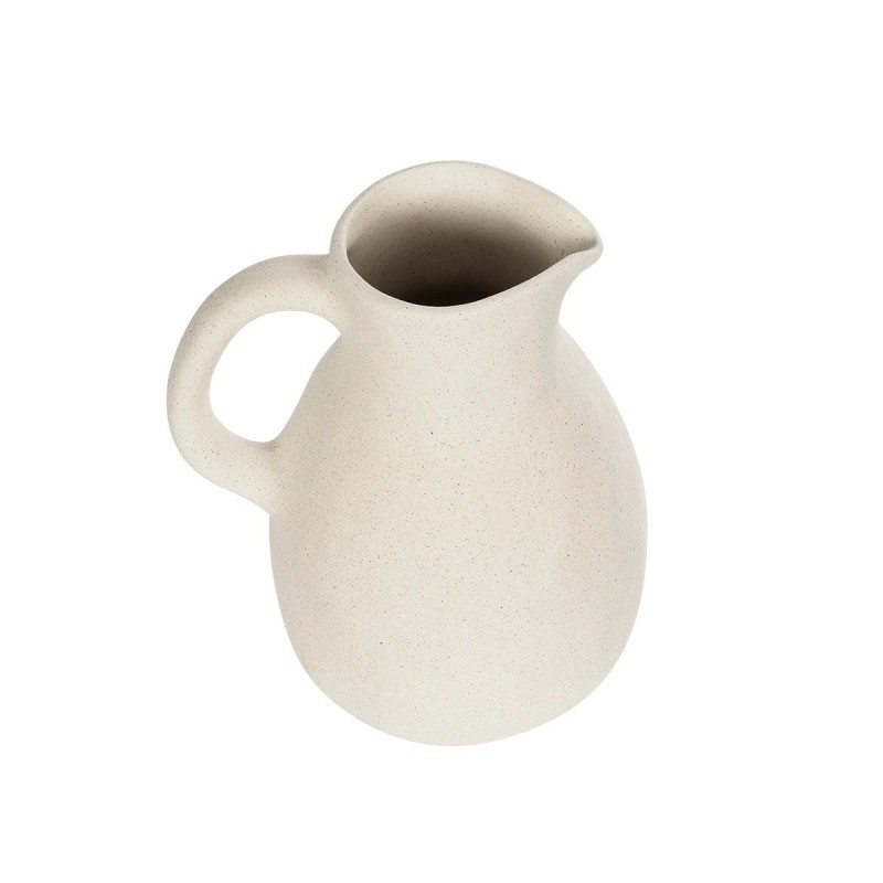 GloboStar® Artificial Garden ARMENOVILLE 215063 Διακοσμητικό Κεραμικό Βάζo Μπέζ Φ18 x Υ33 cm