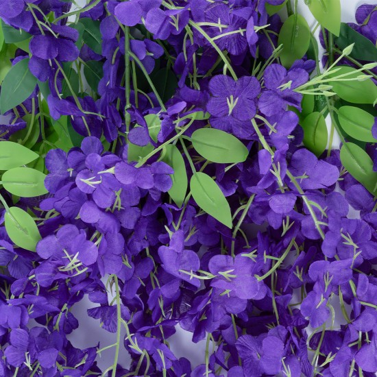 GloboStar® Artificial Garden VIOLET WISTERIA FLOWER BRANCH 21509 Σετ 12 Τεχνητά Διακοσμητικά κλαδιά Βιστέριας Βιολετί Φ45 x Υ120cm GloboStar® Artificial Garden VIOLET WISTERIA FLOWER BRANCH 21509 Σετ 12 Τεχνητά Διακοσμητικά κλαδιά Βιστέριας Βιολετί Φ45 x Υ120cm